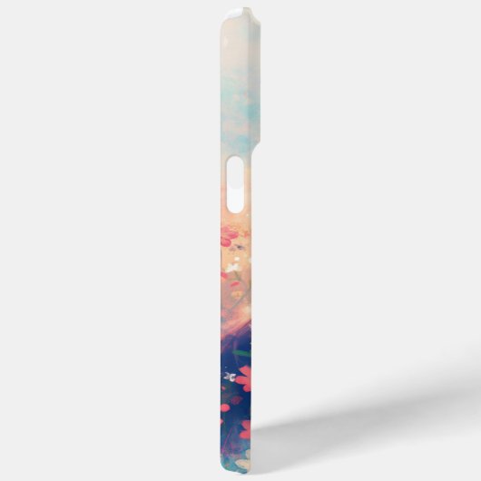 Zalig nijlpaard in een dromerige weide Case-Mate iPhone case (Achterkant / Rechts)