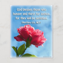 Zalig zijn wie hongeren en dorsten