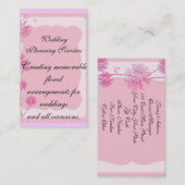 Zalige Bloemen Visitekaartje (Voorkant / Achterkant)