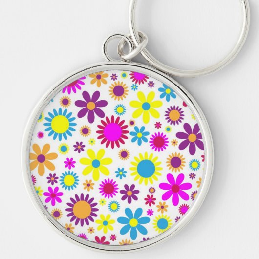 Zalige Bloesems Sleutelhanger (Voorkant)