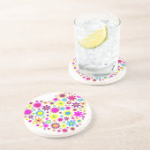 Zalige Bloesems Zandsteen Onderzetter (Zijkant)