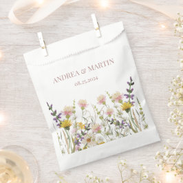 Zalige Blooms Bruiloft Bedankzakje
