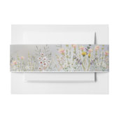 Zalige Blooms Bruiloft Uitnodigingen Wikkel (Voorkant Voorbeeld)