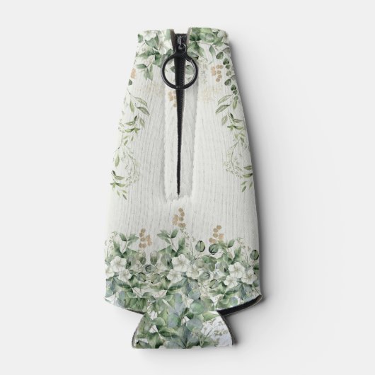 Zalige botanische tuin flesjeskoeler (Achterkant)