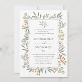 Zalige Bounty Botanical Wedding Suite Kaart (Voorkant)