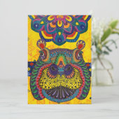 Zalige Hippo Blank Note Kaart (Staand voorkant)