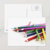 Zalige kleuren briefkaart (Voorkant / Achterkant)