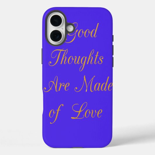 Zalige Reflecties: Goede Gedachten van Liefde Case-Mate iPhone Case (Achterkant)