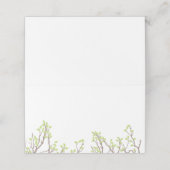 Zalige takken plaatskaartje (Buitenkant ongevouwen)