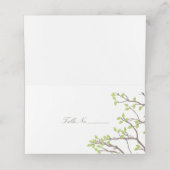 Zalige takken plaatskaartje (Binnenkant ongevouwen)