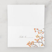 Zalige takken plaatskaartje (Binnenkant ongevouwen)