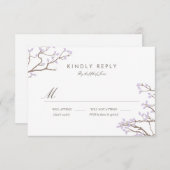 Zalige takken RSVP (Voorkant / Achterkant)