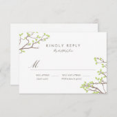 Zalige takken RSVP (Voorkant / Achterkant)