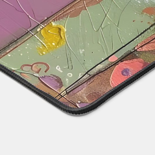 Zalige vrouw in Kimono Bureaumat (Hoek)