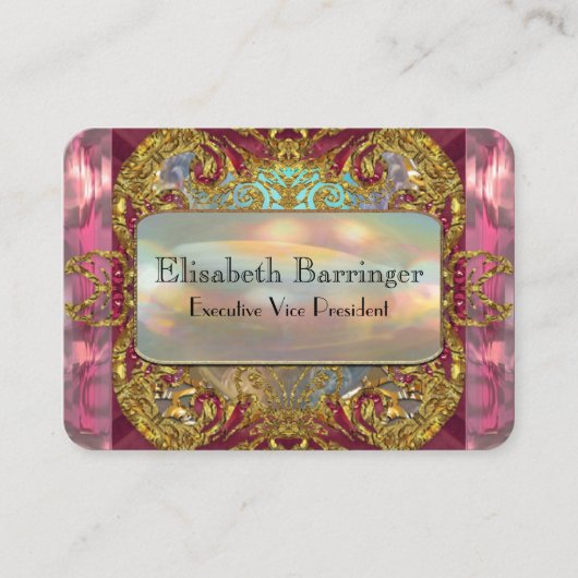 Zaligheid 3.5 van Barringer Elegante Beroeps Visitekaartje (Voorkant)