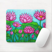 Zaligheid II van Lotus Mousepad Muismat (Met muis)