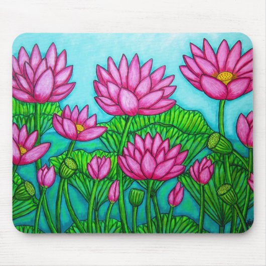 Zaligheid II van Lotus Mousepad Muismat (Voorkant)