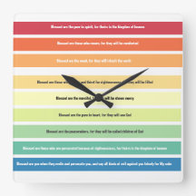 zaligsprekende wandklok