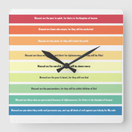 zaligsprekende wandklok