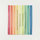 Zaligsprekerspalet Wandkleed (Voorkant)