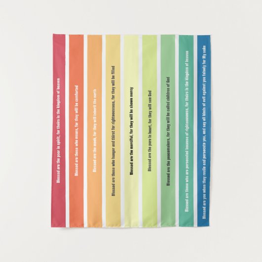 Zaligsprekerspalet Wandkleed (Voorkant)