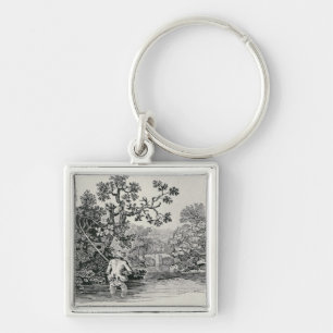 Zalm afspelen sleutelhanger