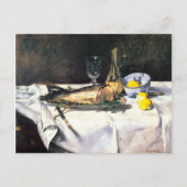 Zalm door Édouard Manet Briefkaart (Voorkant)
