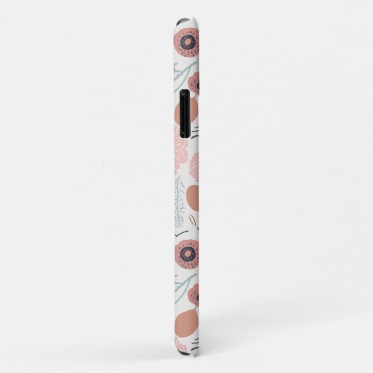 Zalm en blauwe, afspeelbare fluitmix Case-Mate iPhone case (Achterkant/rechts)