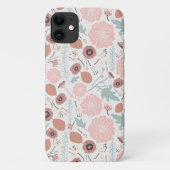 Zalm en blauwe, afspeelbare fluitmix Case-Mate iPhone case (Achterkant)
