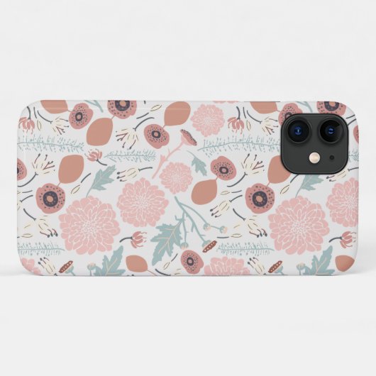 Zalm en blauwe, afspeelbare fluitmix Case-Mate iPhone case (Achterkant (horizontaal))