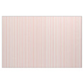 Zalm en witte lijnen stof (Yard (91,4 cm))