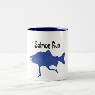 Zalm (FISH) Tweekleurige Koffiemok