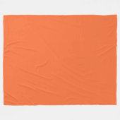 Zalm Fleece Deken (Voorkant (Horizontaal))