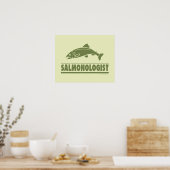 Zalm Gevist Poster (Keuken)