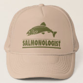 Zalm Gevist Trucker Pet (Voorkant)