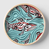 Zalm Haida Art Spirit Pacific Northwest Native (Voorkant)