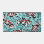 Zalm Haida Art Spirit Pacific Northwest Native Bureaumat (Voorkant)