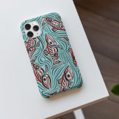 Zalm Haida Art Spirit Pacific Northwest Native Case-Mate iPhone Case