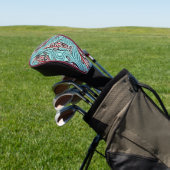 Zalm Haida Art Spirit Pacific Northwest Native Golfheadcover (Insitu)