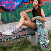 Zalm Haida Art Spirit Pacific Northwest Native Persoonlijk Skateboard