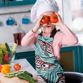 Zalm Haida Art Spirit Pacific Northwest Native Schort