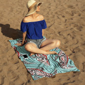 Zalm Haida Art Spirit Pacific Northwest Native Strandlaken