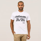Zalm het andere roze vlees t-shirt (Voorkant volledig)