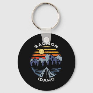 Zalm Idaho Bergen Vakantie Kamperen Souvenir Sleutelhanger