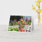 Zalm in Bloei Kaart (Gele Bloem)