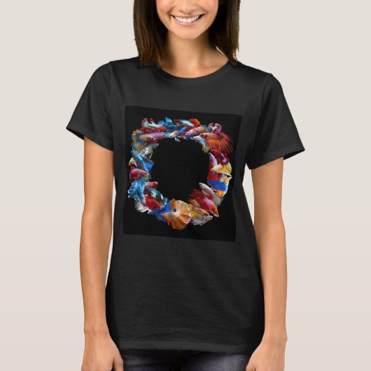 Zalm Marktwaardige Vis T-shirt (Voorkant)