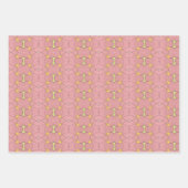 Zalm met geel en groen inpakpapier vel (Voorkant 3)