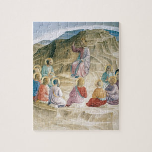 Zalm op de berg Jigzaag Puzzle Legpuzzel