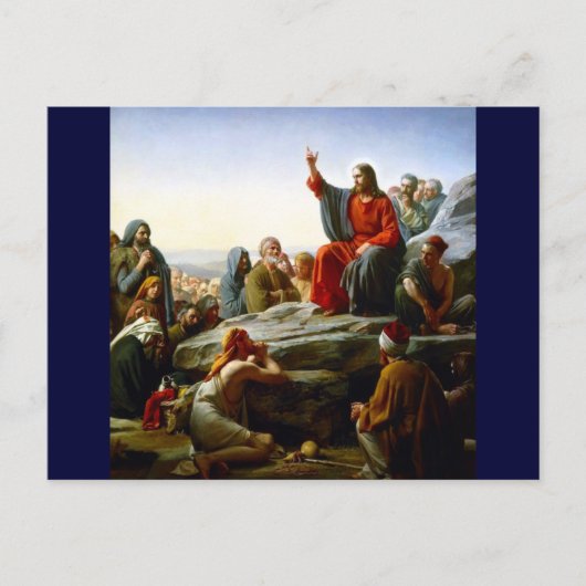 Zalm op de Mount Briefkaart (Voorkant)
