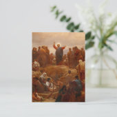 Zalm op de Mount Briefkaart (Staand voorkant)